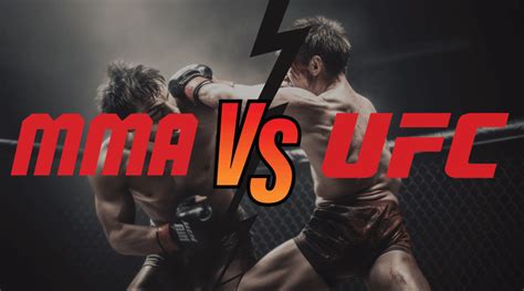 mma vs ufc difference.